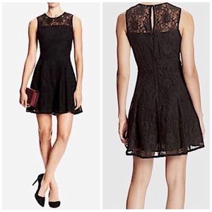 Banana Republic Factory Fit n Flare Lace Dress NWT